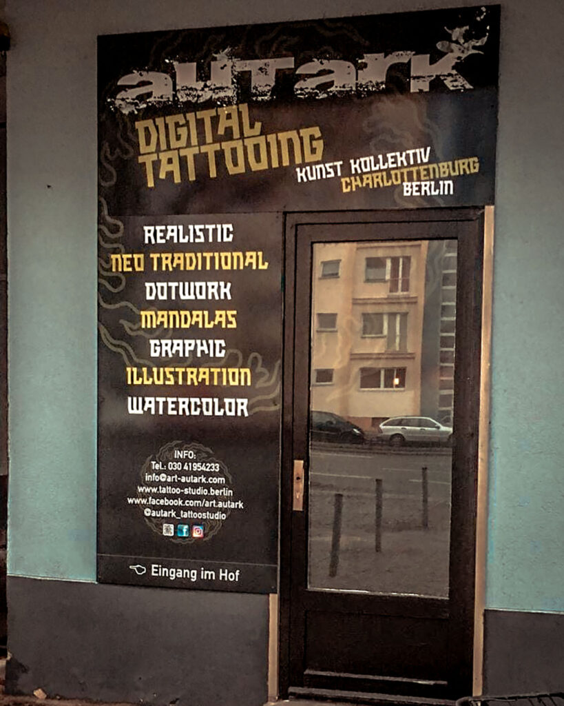 Autark digital tattooing